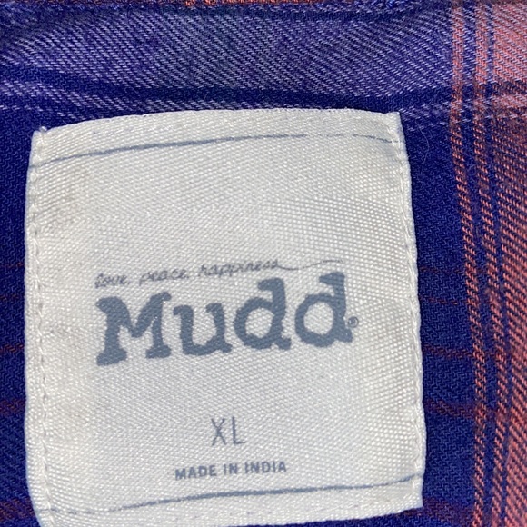 Mudd Women’s Plaid Shirt - Picture 5 of 7